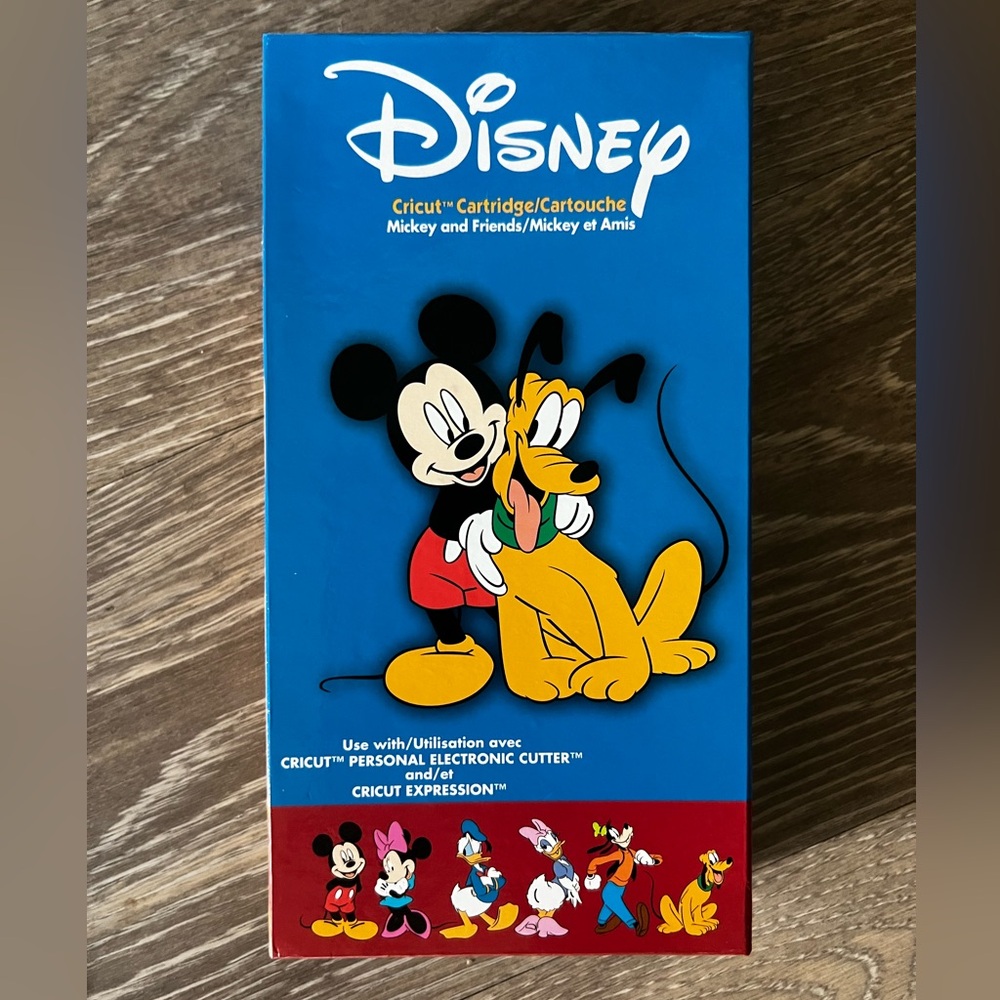 Disney Cricut with Mickey and Friends
